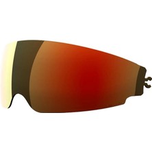 Nexx SX.100 - SX.100R Kask Güneş Camı Irıdıum Kırmızı