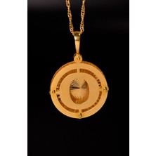 O Harf Kolye Ucu 22 Ayar A064939