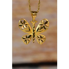 Kelebek Kolye Ucu 22 Ayar A074635