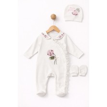 Eda Baby Bebe Yaka Önden Açmalı Tulum