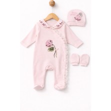 Eda Baby Bebe Yaka Önden Açmalı Tulum