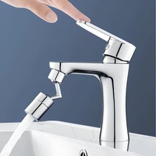 URZ 720 Derece Dönebilen 4 Filtreli Tüm Musluk Tipleri Ile Uyumlu Montaj Aparatlı Musluk Başlık