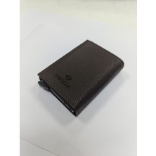 Tigerzay Mıknatıslı Mekanizmalı Kahverengi Cüzdan