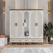 Velmo Barrel 5 Kapaklı Gardırop (Aytaşı)