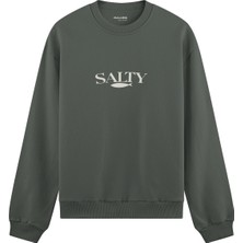 The Lucid Lab Salty Oversize Sweatshirt - Antrasit
