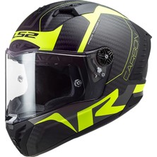 Ls2 Thunder Karbon Racıng 1 Mat Neon Sarı Kask