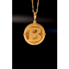 B Harf Kolye Ucu 22 Ayar A061558