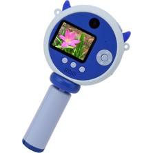 Ynt İthalat Hd Kamera Karikatür Tripodlu Çocuk Dijital Kamera Fotoğraf Makinası 1080P Video Kaydedici 2.0 Inç