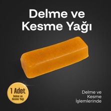 Badem10 (1 Adet) Delme Kesme Yağı Blok 9X2X2 cm Metal ve Ahşap Için Katı Yağ