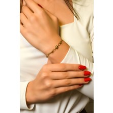 Yıldızlı Tasarım Bileklik 14 Ayar A054183