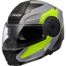 Ls2 Scope 2 Durıa Gri-Neon Sarı Kask