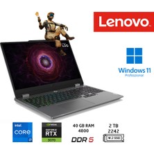 Lenovo Loq I7-13650HX 40GB 2tb SSD 15.6" Fhd 144Hz Rtx 5070 8gb Gddr7 Windows 11PRO 83JE00D0TR