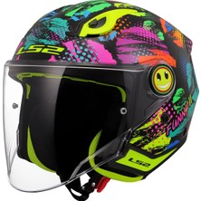 Ls2 Funny 2 Joy Siyah Çocuk Kask