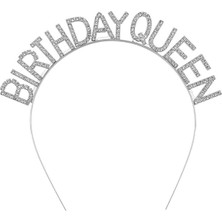 Meks Birthday Queen Yazılı Kraliçe Taç
