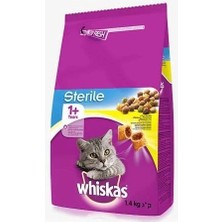 Üreticiniz Whiskas Tavuklu Kısırlaştırılmış Kedi Maması 1.4 kg 481348