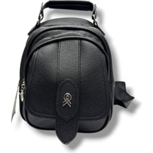 Cakgo 411-26 Baskı Deri Kadın Sırt Çanta