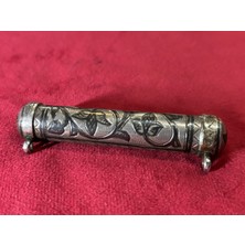 TT Savat Işçilikli Gümüş Hamayıl 17 Gram Ağırlığında 7,5 cm Boyunda