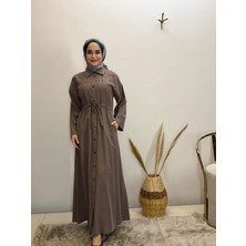 JOOQSTORE Metal Düğmeli Elbise