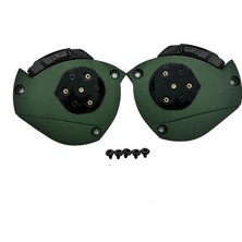 Ls2 Advant 2 Kask Yan Kapak Set Mat Yeşil