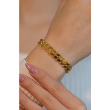 Pullu Zincir Bileklik 22 Ayar A079067