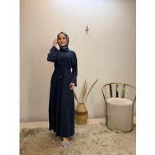 JOOQSTORE Metal Düğmeli Elbise