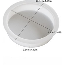 Hobiflex Silikon Kalıp Ithal Küçük Boy Yuvarlak Taş Tozu Kalıp Epoksi Sabun Silikon Kalıp HB70-0116