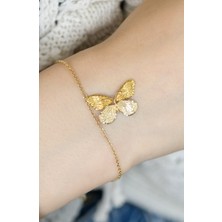 Kelebek Bileklik 14 Ayar A017875