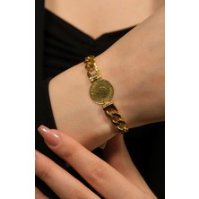Çeyrekli Bileklik 22 Ayar A077141