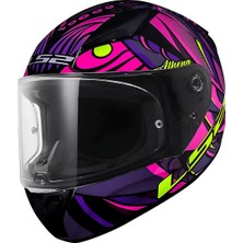 Ls2 Rapıd 2 Athena Siyah-Mor Kask