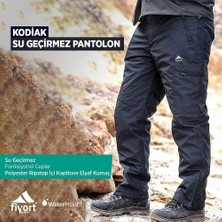 Fiyort Kodiak Trekking Su Geçirmez Pantolon Siyah