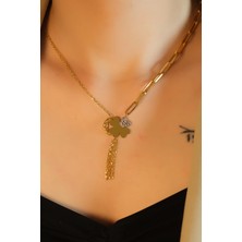 Püsküllü Yonca Bileklik 22 Ayar A072104
