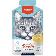 Üreticiniz Wanpy Tavuk Etli Tahılsız Kedi Çorbası 1 Adet 50 gr 481348