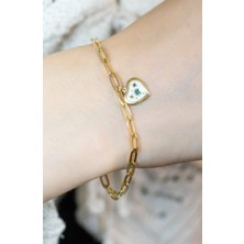 Kalp Bileklik 14 Ayar A057745