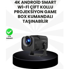 Shopwave Wifi6 ve Bluetooth 5.4 Destekli LED Projektör - HCS350PRO