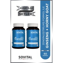 SOVITAL Avantajlı Paket 2'lü Libox Güç Libido Ginseng Takviyeli 60 Adet