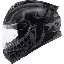 Givi Gıvı 50.x Bones Mat Siyah-Gri Kask
