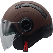 Nexx Sx.10 Mat Kahverengi Kask
