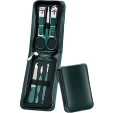 Gaman 6'lı Set Manikür Pedikür Bakım Seti Özel Pu Deri Çantasıyla - Taşınabilir Seyahate Uygun