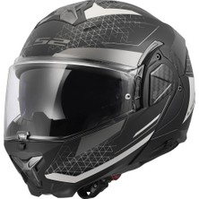 Ls2 Advant 2 Astral Mat Gri-Siyah Kask