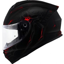 Givi Gıvı 50.x Arachno Mat Siyah-Kırmızı Kask