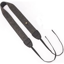 Tianya Tüm Dslr ve Aynasız Fotograf Makineleri Için Retro Vintage Gri Siyah Omuz Boyun Askısı Neck Strap