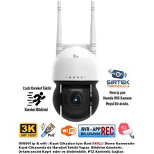 İnnovi Innovi Akıllı Ip Poe ve Wifi Kamera Dome Kamera IN-HY253WFS