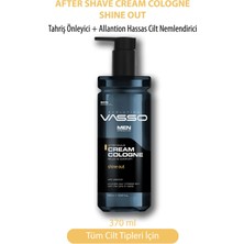 Vasso Tıraş Sonrası Tahrişi önleyici Kremli Kolonya (Balsam) Shine Out 370 ml 8699216347447
