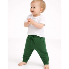Organickid Basic Bebek Yeşil Eşofman Altı