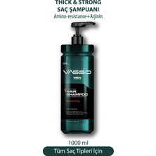 Vasso Profesyonel Erkek Şampuanı Arjinin İçeren Amino-Resistance 1000 ml