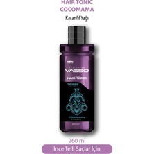 Vasso Zayıf Ince Telli Saçlar Için Saç Köklerini Tonik Cocomama Hair 260 ml 8699216349052