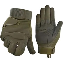 Single Sword Unisex Spor&Fitness Eldiveni, Taktik&Pilot Eldiven BlackHawk (XL/HAKİ)