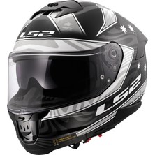 Ls2 Stream 2 Galdam Siyah-Beyaz Kask