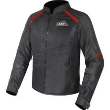 Ls2 Breeze Mont Siyah-Kırmızı