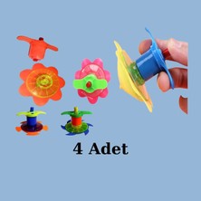 Nostaljik Lezzetler Kurmalı Topaç Çiçek Model (4 Adet)